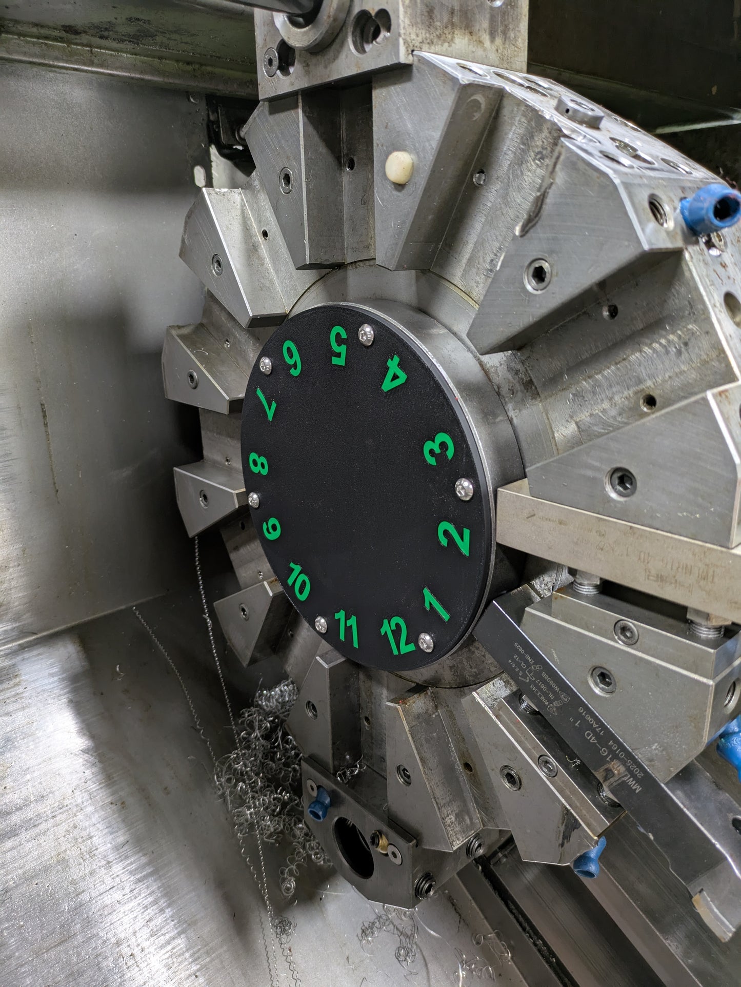 Lathe Turret Face Plate for Okuma 12-Position & LNC8 Turrets