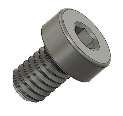 3D model image of Haas 06-0329 replacement bolt for fine boring head cartridge